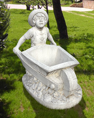 Vasi da giardino in cemento