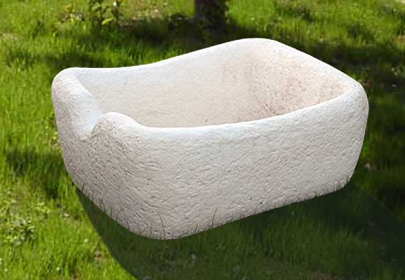 Vasi da giardino in cemento