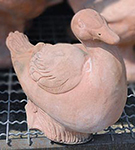 Anatra in terracotta