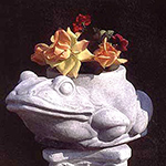 Rana portafiori