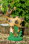Bambi in piedi