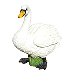 CIGNO FATTORIA IN RESINA