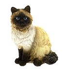 GATTO SIAMESE IN RESINA