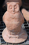 Gufo in terracotta