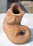 Pesce in terracotta