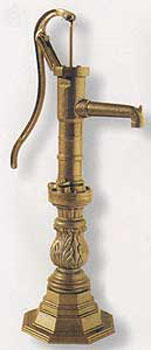 Pompa in bronzo