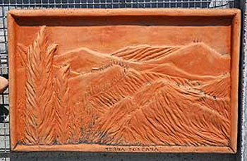 Bassorilievi in terracotta