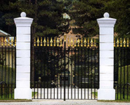814/I - PILASTRO LISCIO GRANDE COMPLETO IN CEMENTO