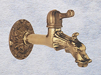 0220/2P - RUBINETTO CON ROSONE GRANDE ( 1/2" )
