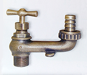 0364/B - RUBINETTO A IDRANTE BRONZATO ( 1/2" )
