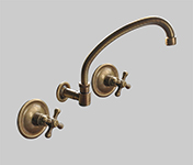 0422 - GRUPPO LAVELLO A PARETE  ( 1/2" )