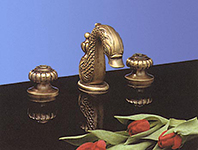 0219 - GRUPPO BIDET BRONZATO O DORATO