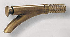 0265 - RUBINETTO BRONZATO A PULSANTE ( 1/2" )