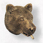 0181 - TESTA DI ORSO BRONZATA