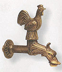 0182 - RUBINETTO CON GALLO ( 1/2" )