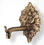 0114 - MASCHERONE COMPLETO CON BOCCA AD EROGAZIONE CONTINUA ( 1/2" )