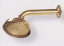 0291/A - SOFFIONE DOCCIA IN OTTONE BRONZATO