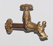 0119/Z - RUBINETTO IN OTTONE CON ZAMPILLO ( 1/2" )