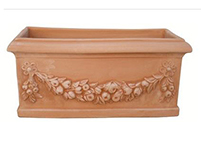 Vasi per esterno in terracotta